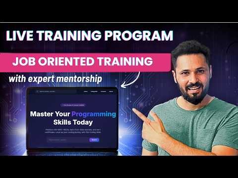 AI Coding LIVE Training 🤖 | Projects + Resume + Mock Interviews | The Coding Skills