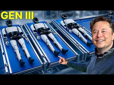 Elon Musk Confirmed BIG Tesla Bot Gen 3 Production Update! What's Digital Optimus?