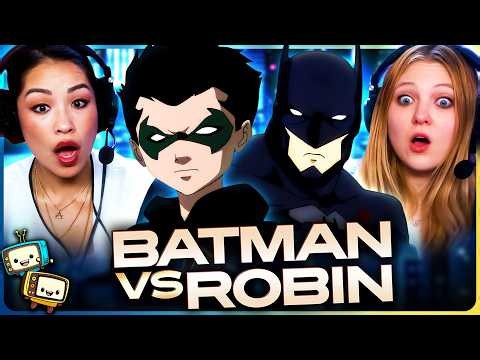 BATMAN VS. ROBIN (2015) Movie Reaction! | First Time Watch! | DC Animation