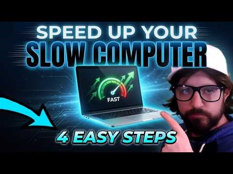 Fix Your Slow Computer - 4 Easy Steps - Windows (2026)