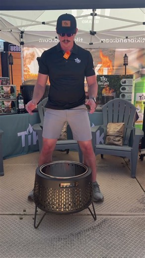 The TIKI Fire Pit Made for Easy Cleanup 🔥| The Home Depot