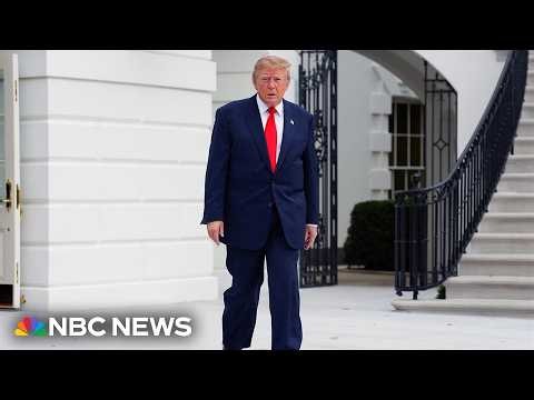 LIVE: Trump signs executive order on women's health | NBC News