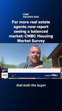 Far more real estate agents now report seeing a balanced market: CNBC Housing Market Survey