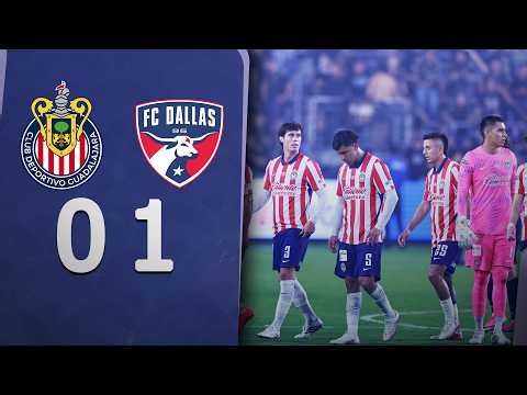 CHIVAS NO PUDO CON DALLAS Y PERDIÓ 1-0 POR LA LEAGUES CUP 2026