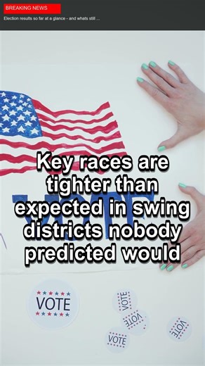 Election Results So Far — What's Still Counting #Shorts