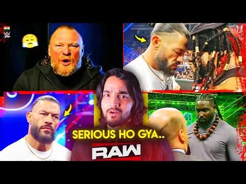 'Jaag Gaya Beast🤯' Roman Reigns Last Message, Brock Lesnar Warning - WWE Raw Highlights