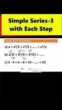 Series-3 Sum Program
