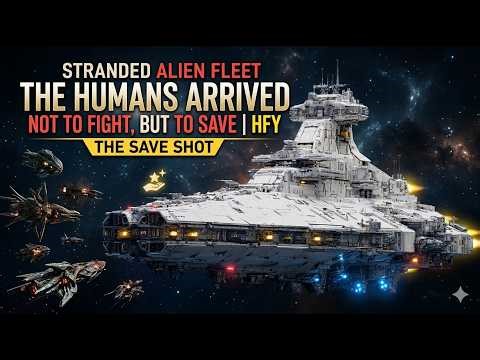 An Alien Fleet Was Stranded—Then the Humans Arrived — Not to Fight, but to Save | HFY Sci-Fi Story