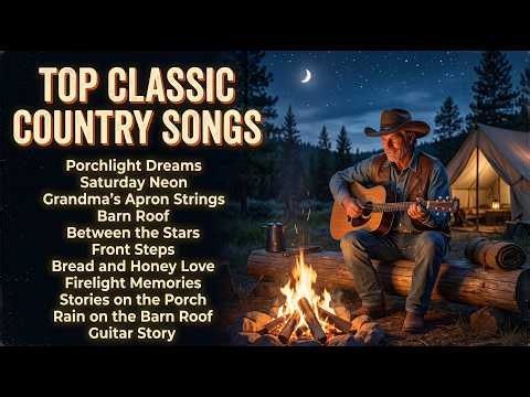 Country Music Legends 🔴 The Songs That Defined An Era. Live 24/7. Country Music Playlist Of All Time