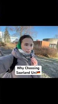 Why choosing Saarland to study Computational Linguistics