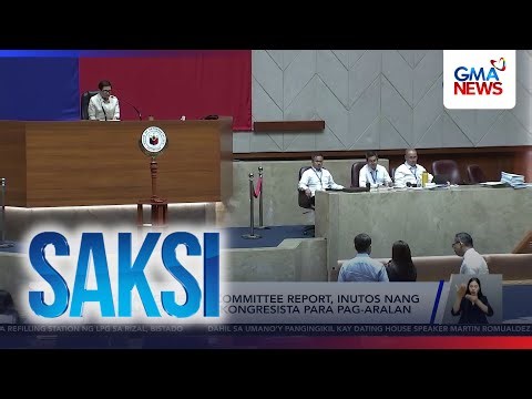 Kopya ng Justice committee report, inutos nang ipamahagi sa mga kongresista para pag-aralan | Saksi
