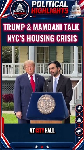 Trump & Mamdani Talk NYC Housing: 12,000 Homes & 30,000 Jobs 🇺🇸🏙️🔥