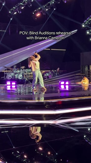 My, oh, my, this rehearsal is GOOD 🤩 #TheVoice Monday and Tuesday on NBC and next day on Peacock.