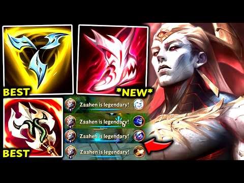 ZAAHEN TOP IS A PROBLEM THIS PATCH & 1V9 WITH EASE! (NEW ITEM) - 2026 Zaahen TOP Gameplay Guide