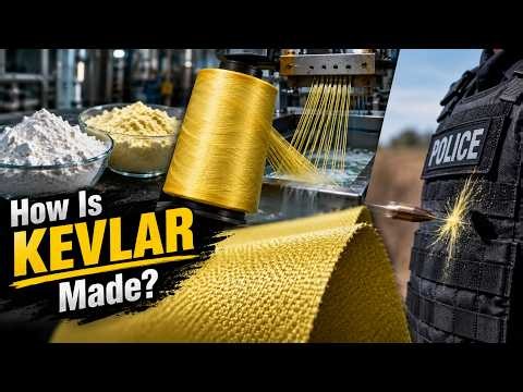 How Is Kevlar Made? From Two Powders to Fabric That Stops Bullets