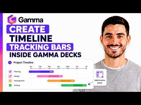 How To Create Timeline Tracking Bars In Gamma (Full Guide)