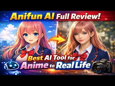 Anifun AI Full Review | Best AI Tool for Anime to Real Life