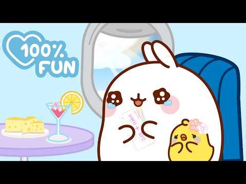 Relaxing SelfCare Vacation 🌴✨ Molang’s Cozy Getaway Moments