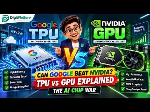 Can Google Beat NVIDIA? TPU vs GPU Explained | The AI Chip War