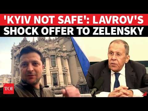 'Zelensky Assassination In Kyiv?': Russian FM Lavrov Invites Ukraine Pres. To Moscow For Safety