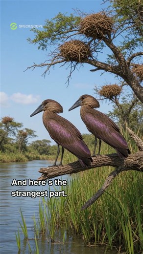 Hamerkop nest: the bird that builds nests strong enough to hold a man