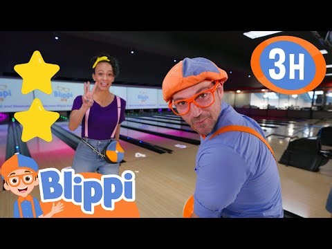 Bowling Fun! Blippi & Meekah Learn How to Play | Blippi | Kids TV Shows