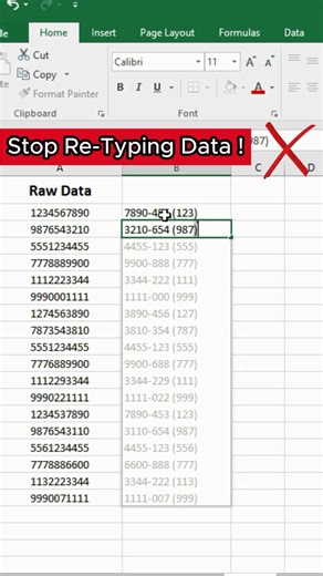 Master Flash Fill in 1 Second 🚀 #Shorts #ExcelHacks #YourSkillUpLab