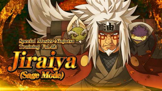 "The time has come to unveil Sage Mode!"Jiraiya (Sage Mode) will be playable in a free update on May 29th!Season Pass 10 is coming soon, which includes new characters and the bonus Secret Technique - Majestic Attire: Susano'o (Attack Type, Defense Type)!#NTBSS