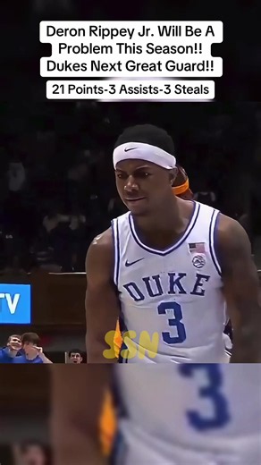 Deron Rippey Jr. Will Be A Problem This Season!! Dukes Next Great Guard!! #deronrippeyjr #dukebasketball #collegebasketball #nba #fyp