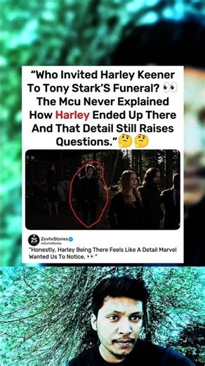 How Did Harley Keener Get to Tony’s Funeral? 🤯