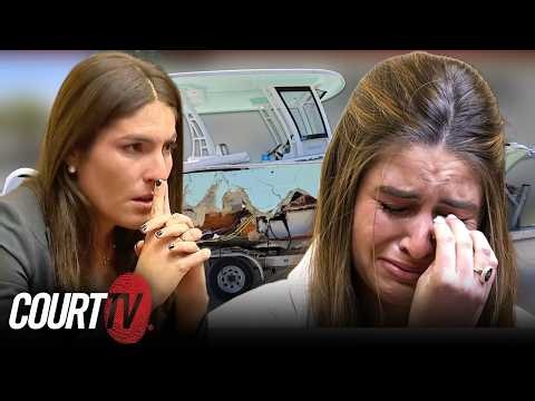 Boat Crash Horror: Girls Break Down on Stand