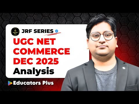 UGC NET Paper 2 Commerce II Detailed Exam Analysis #ugc_net_commerce