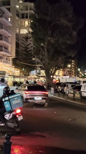 A busy night in the vibrant streets of Malta