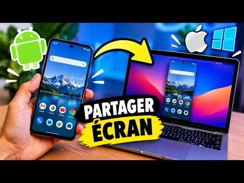 Comment Partager l'écran de son téléphone Android sur Mac ou Pc