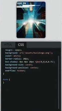 Build an Animated Login Page using HTML & CSS 🔥 | Beginner Friendly #viral #shorts #coding
