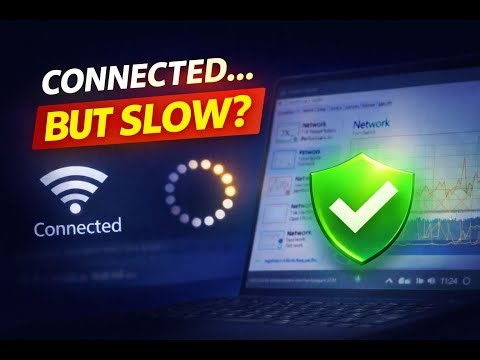 WiFi Connected but Slow? Fix It (Windows 10/11)