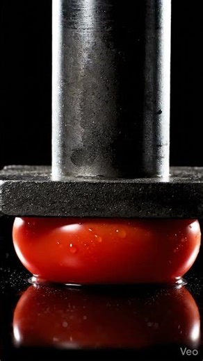 Hydraulic Press vs Tomato 🍅 | Juicy Explosion ASMR 💥