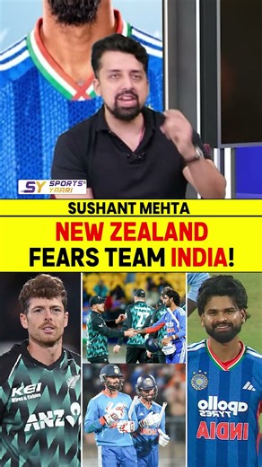 NEW ZEALAND FEARS TEAM INDIA! #indvsnz #abhisheksharma #vaibhavsuryavanshi #mitchellsantner #cricket