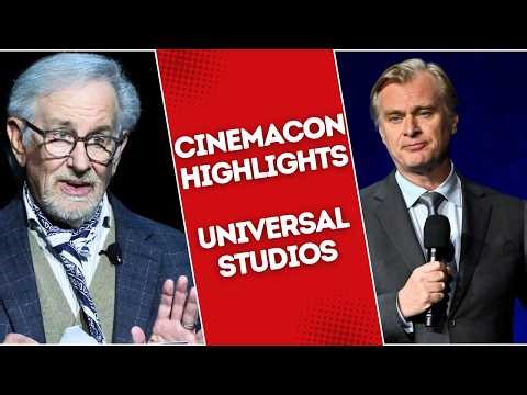 Universal's CinemaCon News | The Odyssey, Disclosure Day, & Steven Spielberg
