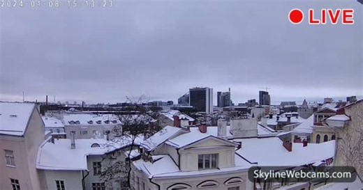 【LIVE】 Live Cam Panorama of Tallinn - Estonia | SkylineWebcams