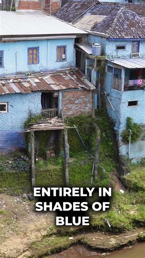 Malang's stunning AREMA blue village