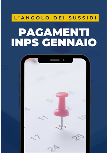 📌 Quando arrivano i soldi INPS a gennaio 2026? 🗓️ Pensioni — dal 3 al 10 (Poste) e 5 gennaio (Banche) 🗓️ Assegno di Inclusione (ADI) — 14 e 26 Gennaio! 🗓️ Assegno Unico - 21 e 22 e forse un leggero anticipo 🗓️ Naspi e Dis-Coll entro metà mese Scopri tutto nel reel 👇 ✍🏻 Scrivimi quale data aspetti! #pagamentiinpsgennaio2026 #pagamentiassegnodiinclusione #pagamentiassegnounico #pagamentipensioni #bonusepagamenti