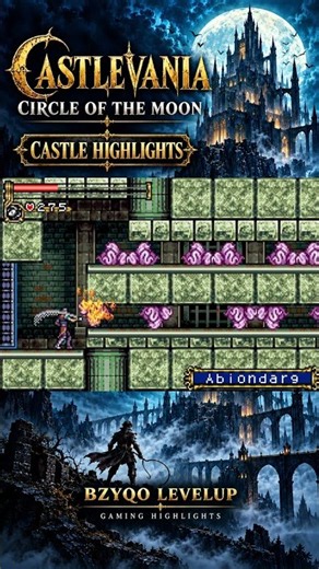 Abiondarg Swarm the Stacked Platforms | Castlevania: Circle of the Moon