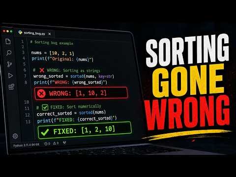 15 Python Sorting Problems for Coding Interviews