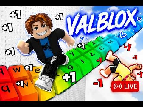 🔴 Live Roblox | +1 Speed Keyboard Escape World 1, 2, 3 | Playing With Every Viewer