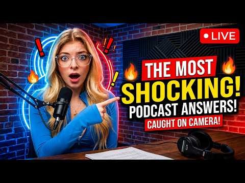 The MOST SHOCKING Answers Caught on Camera with Riley Mae Podcast!