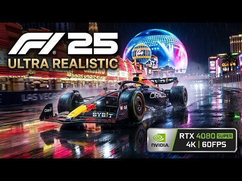 F1 25 Gameplay : RTX 4080 SUPER [4K60FPS] ULTRA REALISTIC
