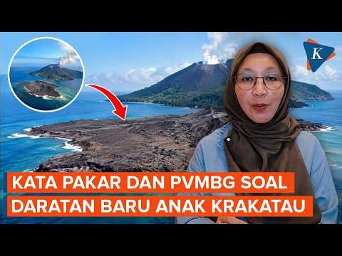 Muncul Daratan Baru 30,3 Hektare di Gunung Anak Krakatau, Ini Penjelasan Pakar dan PVMBG