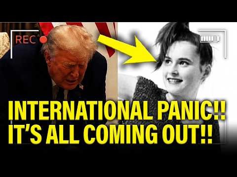 Trump IN TERROR as INTERNATIONAL Epstein Investigation CLOSES IN!!