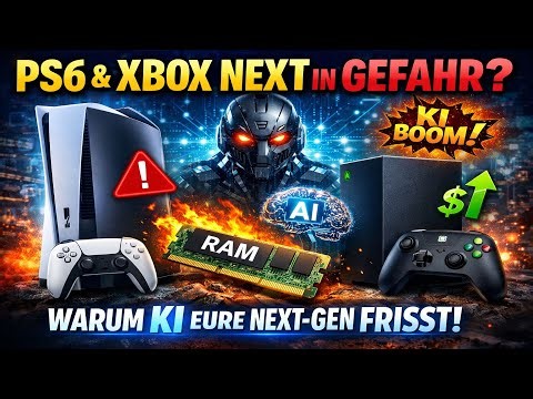 PS6 & Xbox Next in Gefahr? Warum KI gerade eure Next-Gen frisst!